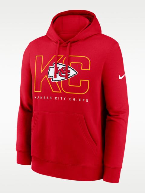 Nike Kansas City Chiefs Busted Play Club Men's Nike NFL Pullover Hoodie