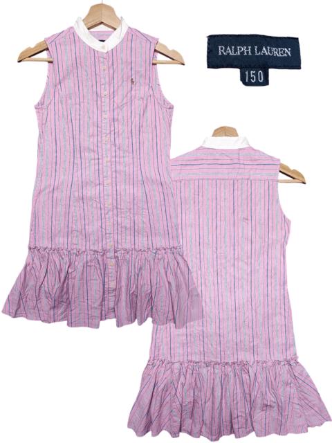 Other Designers Polo Ralph Lauren × Ralph Lauren × Vintage - VINTAGE POLO RALPH LAUREN MINI DRESS STRIPE