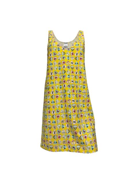 CHANEL CHANEL Spring 2006 Valentine Heart Print Tank Dress