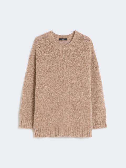 WEEKEND Max Mara Oversized mohair and lurex sweater - COPPER