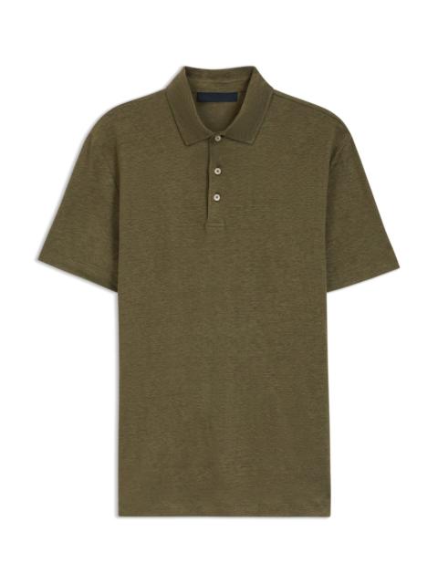 BOSS BECKHAM X BOSS POLO SHIRT IN LINEN