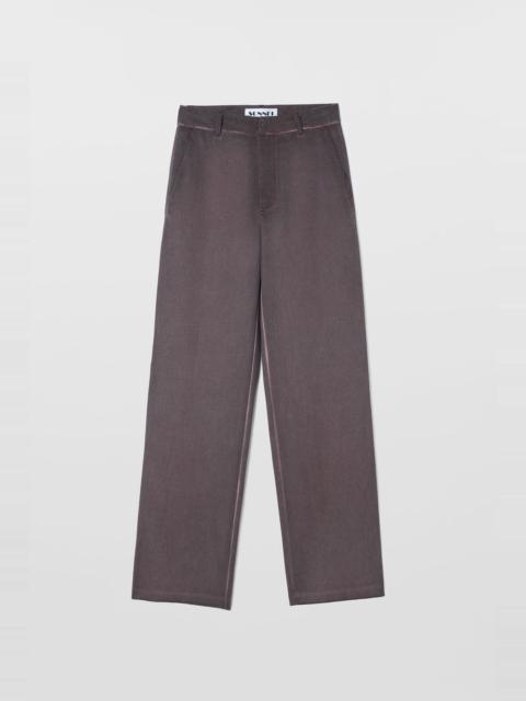 SUNNEI CLASSIC PANTS / plum