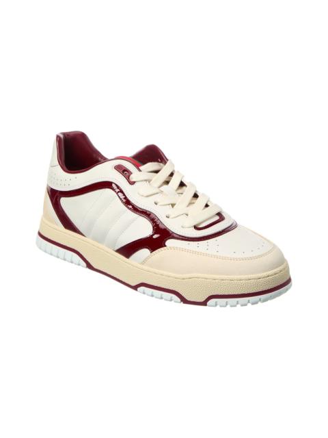 GUCCI Gucci Re-Web Leather Sneaker