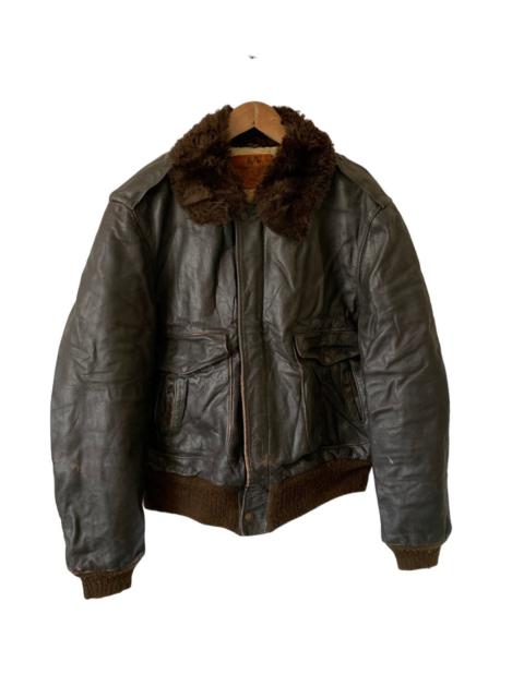 Other Designers Vintage - 🔥RARE VTG USAF LEATHER JACKETS TYPE G-2
