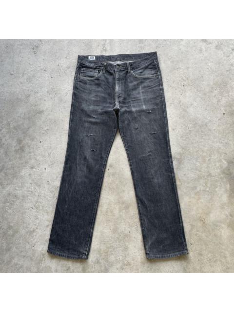 Other Designers W36x32💥 Vintage Edwin Black Faded Jeans Denim Pants