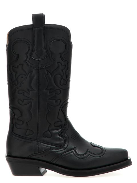 Ganni Women 'Western' Texas Boots