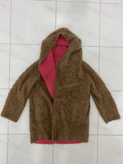 Other Designers IS Mercibeaucoup Jevous Enprie Faux fur Reversible Jacket