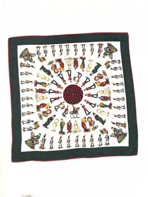 Other Designers VINTAGE PAS A PAS SILK SCARF KEWPIE AND OTHER TALLS