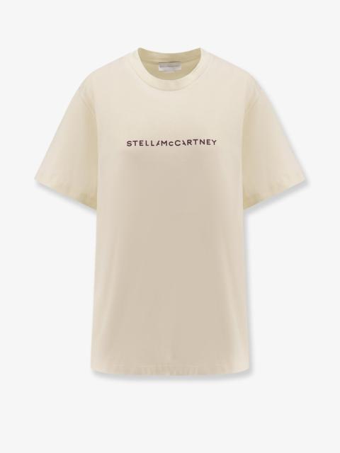 Stella McCartney Stella Mccartney Cotton T-Shirt With Logo Print