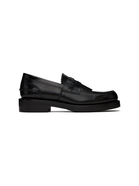Our Legacy Black Leather Loafers