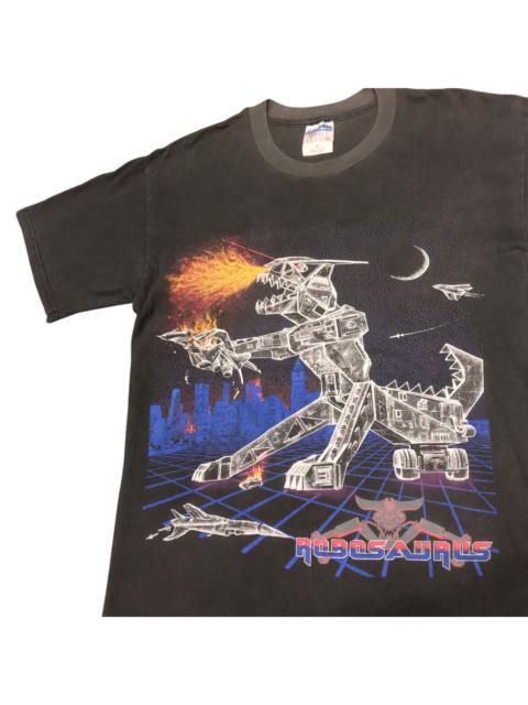Other Designers Vintage - Vtg Late 90s Robosaurus Art Tshirt