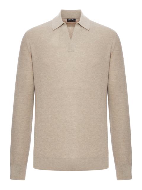 ZEGNA CASHMERE POLO