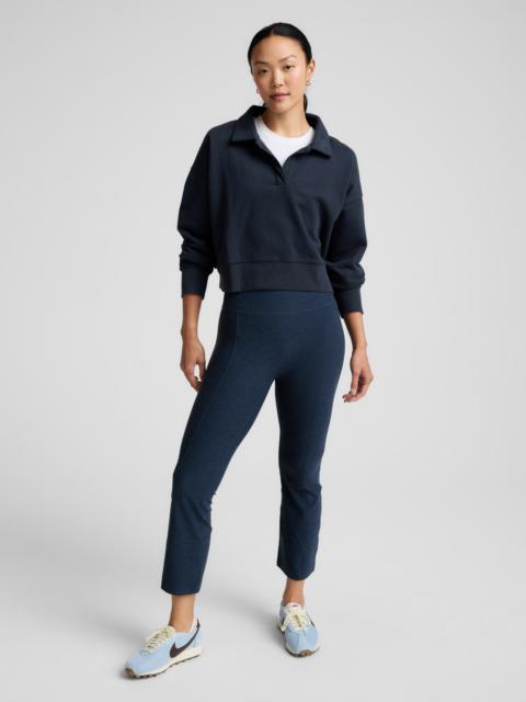 BEYOND YOGA Spacedye Pintuck Kick Flare High Waisted Pant