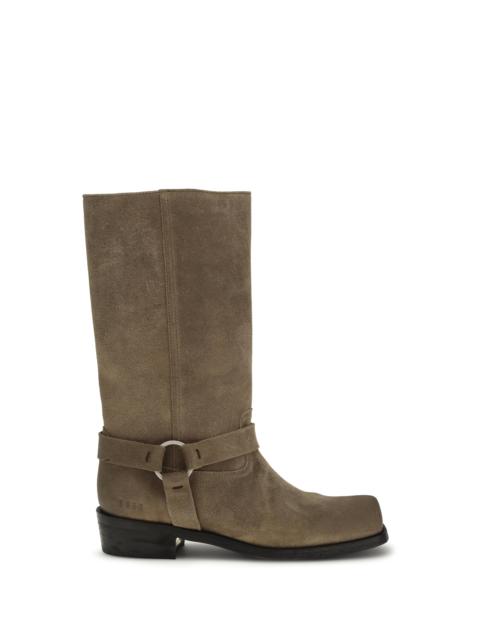 Golden Goose Golden Goose Women Suede Biker Boots