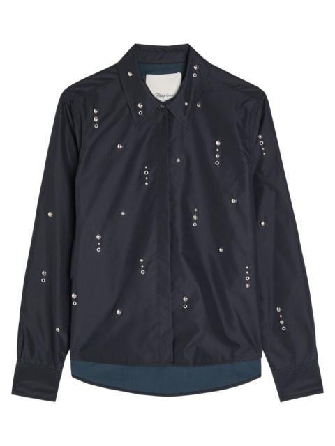 3.1 Phillip Lim 3.1 Phillip Lim Stud-embellished Cotton-blend Shirt