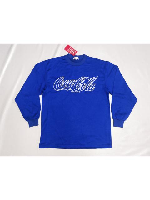 Other Designers Coca Cola × Vintage - 🔥 Vintage Deadstock 1993 Coca Cola Blue Sweatshirt