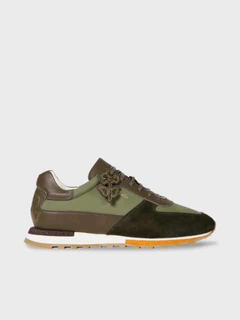 Paul Smith Khaki 'Velo' Trainers