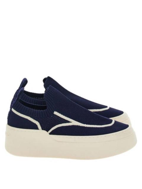 FERRAGAMO Ferragamo Diana Technical Knit Slip-On Platform Sneakers, Size 7
