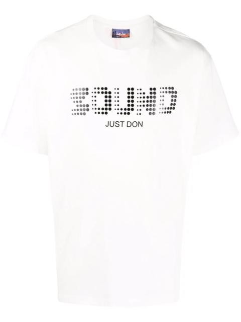 Just Don Sound-print short-sleeve T-shirt
