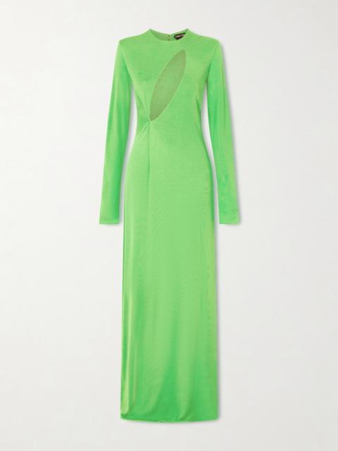 TOM FORD Cutout Crepe-jersey Gown