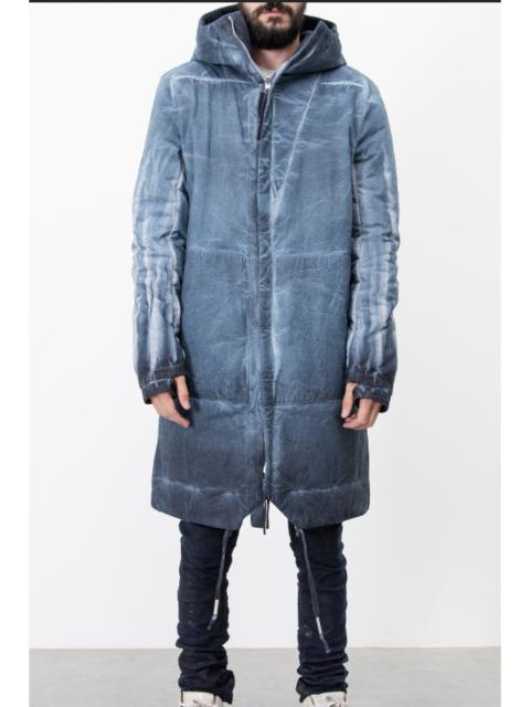 Reversible Synth Blue Padded Coat2