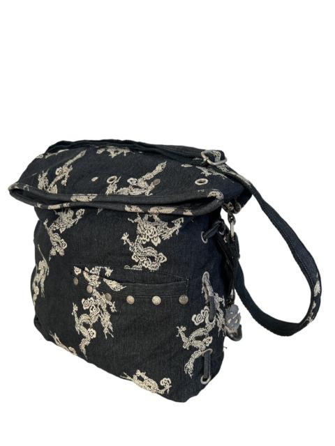 Other Designers If Six Was Nine - OZZ ON BONDAGE DRAGON CROSSBODY BAG