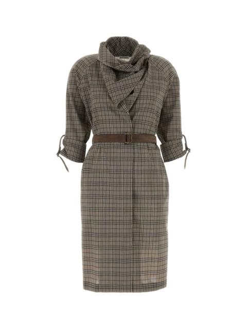 Burberry Burberry Women Embroidered Stretch Wool Dress