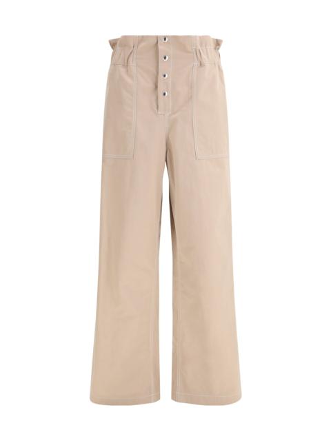 Marni Marni Women Gabardine Trousers