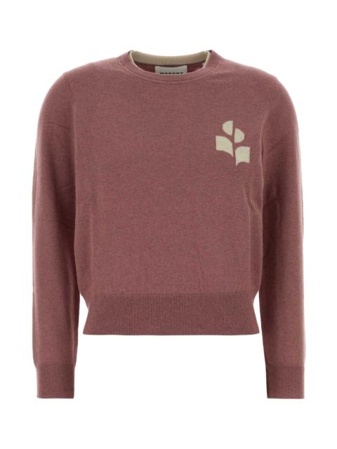 Isabel Marant Étoile Isabel Marant Etoile Women Antiqued Pink Cotton Blend Lanta Sweater