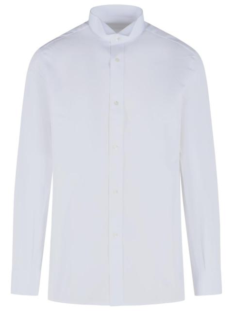 Maison Margiela Maison Margiela SNAPPED White Cotton Shirt Men