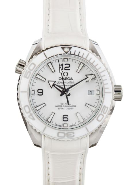 Pre-owned Omega Seamaster Planet Ocean 600M White Dial
