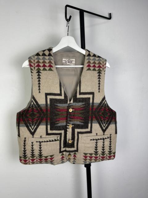 Other Designers Native - C-Boy Japan najavo native art wool vest