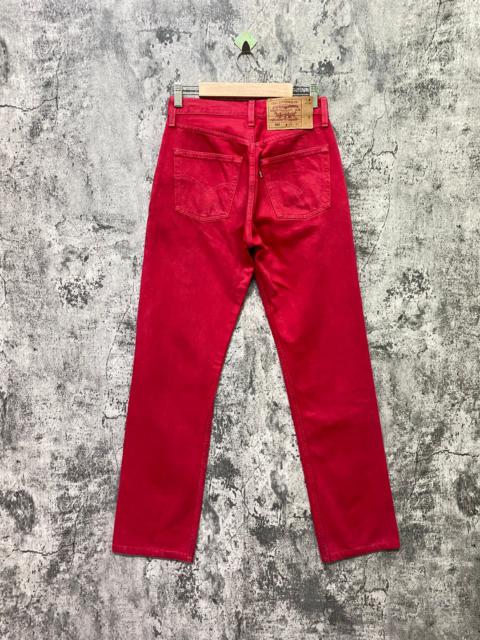 Other Designers Vintage 90s Levi's 501 Red Jeans