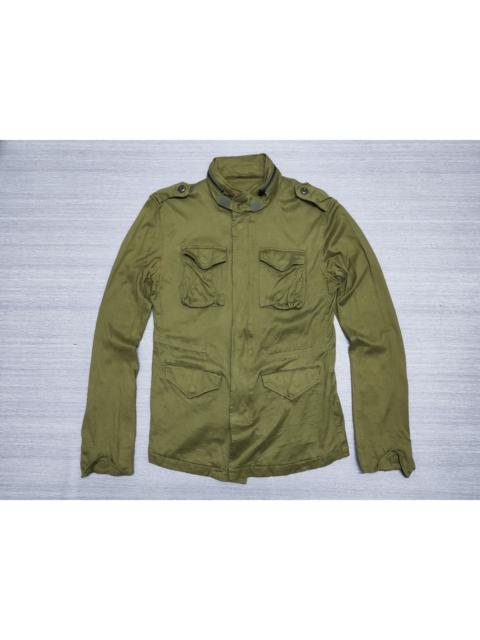 Other Designers Japanese Brand × NANO universe × Vintage - Vintage NANO UNIVERSE Military Style Zip Up Sweater