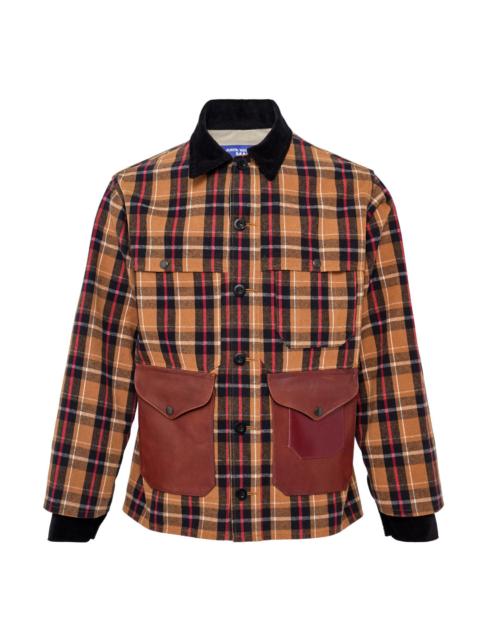 Junya Watanabe MAN Cotton Flannel Check X Cotton Blouson