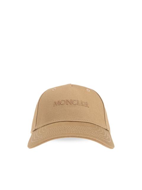 Moncler logo-embroidered cap