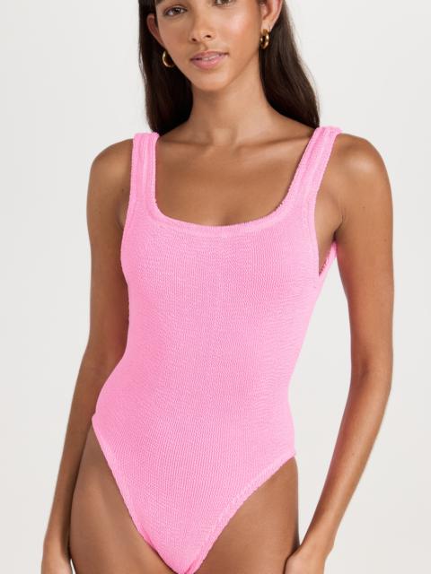 Hunza G Square Neck Swimsuit