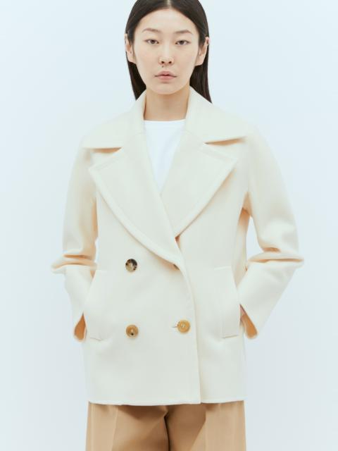 Max Mara Wool And Cashmere Pea Coat