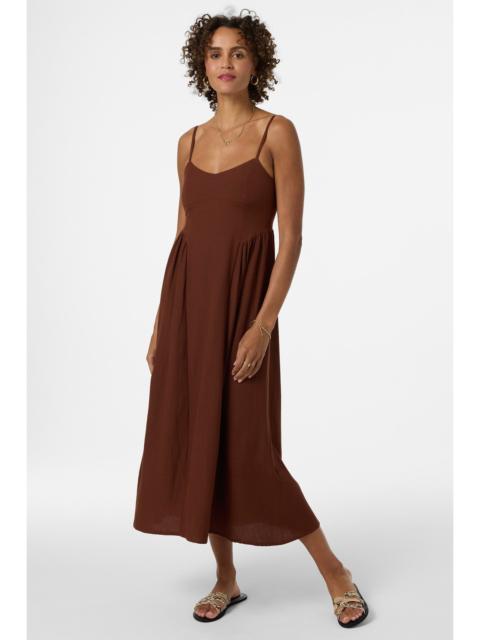O'Neill Linden Solid Midi Dress