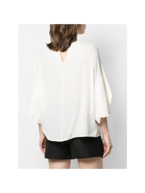 Valentino Valentino Garavani Tulip Sleeve Blouse
