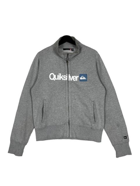 Other Designers Vintage Quiksilver Streetwear Small Logo Zip Up Jacket SizeS