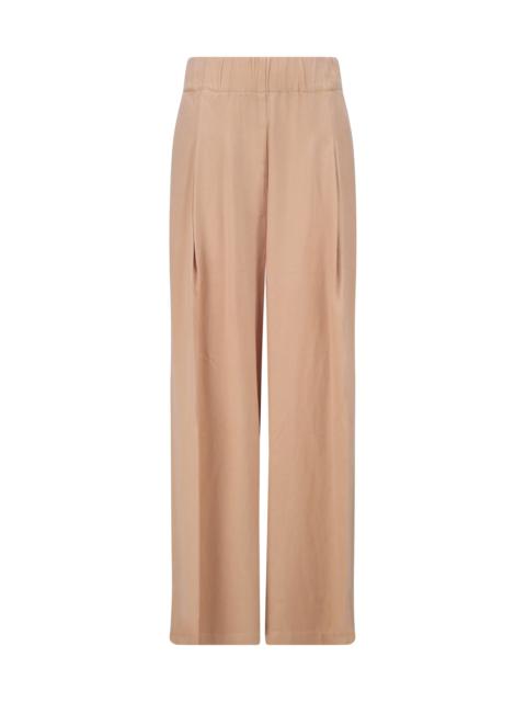 Dries Van Noten Dries Van Noten Women Cupro And Cotton Pila Pants