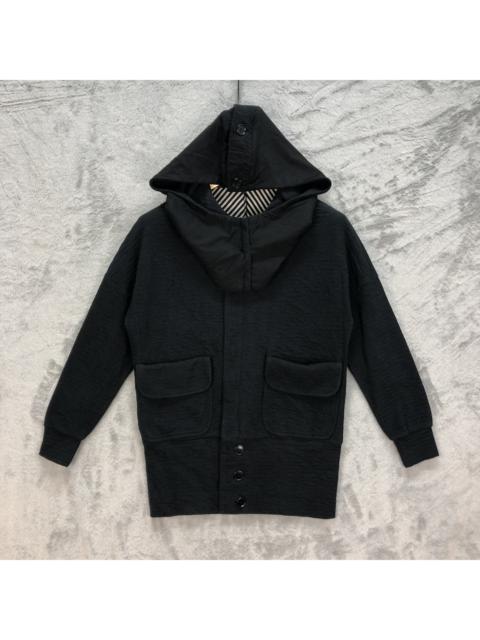 Yohji Yamamoto LIMI FEU YOHJI YAMAMOTO RARE DESIGN HOODED JACKET #6043-219