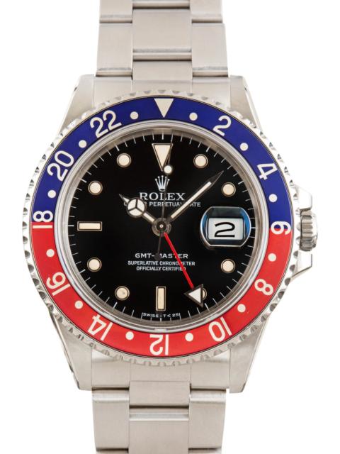 ROLEX Rolex GMT-Master ref 16700 Glossy Black Dial
