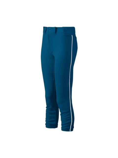 Youth Girl's Belted Piped Softball Pant