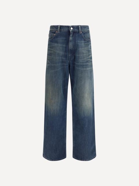 MM6 Maison Margiela Five-Pocket Pants with panel design