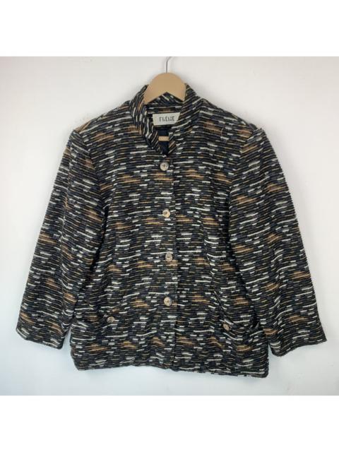Vintage - Freije Coats/Blazer Women Button Up Knitted Mohair