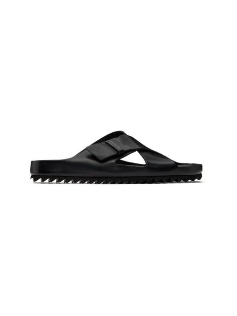 OFFICINE CREATIVE Black Agorà 011 Sandals