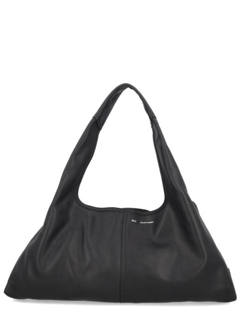 AMI Paris LEATHER BAG WITH LOGO