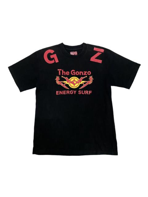 Other Designers Steals‼️Vintage TheGonzoSurf Japanese Black Tee
